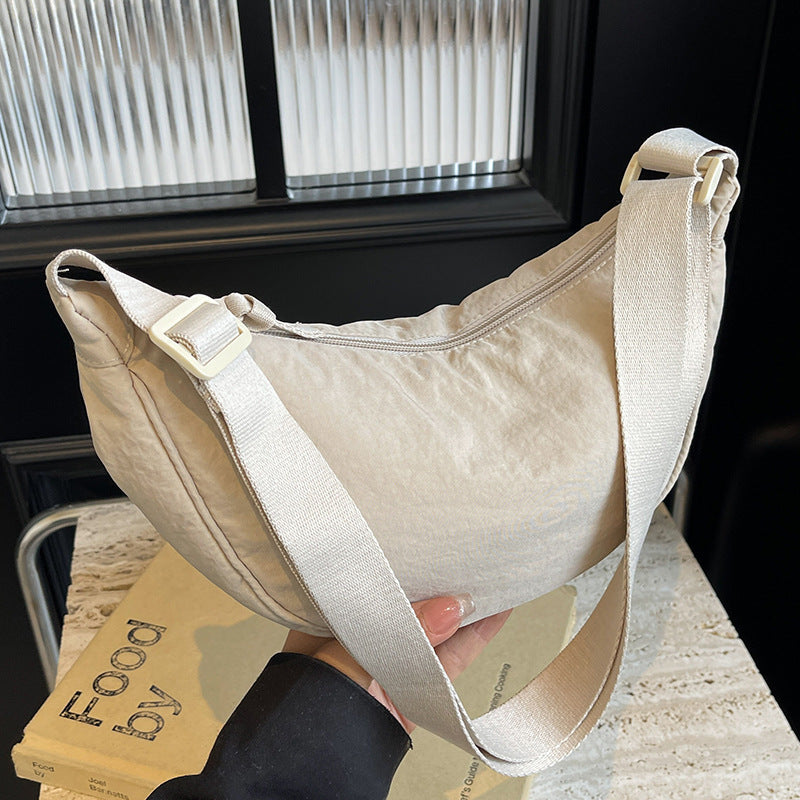 Large Capacity Casual Unisex Nylon Shoulder Bag
