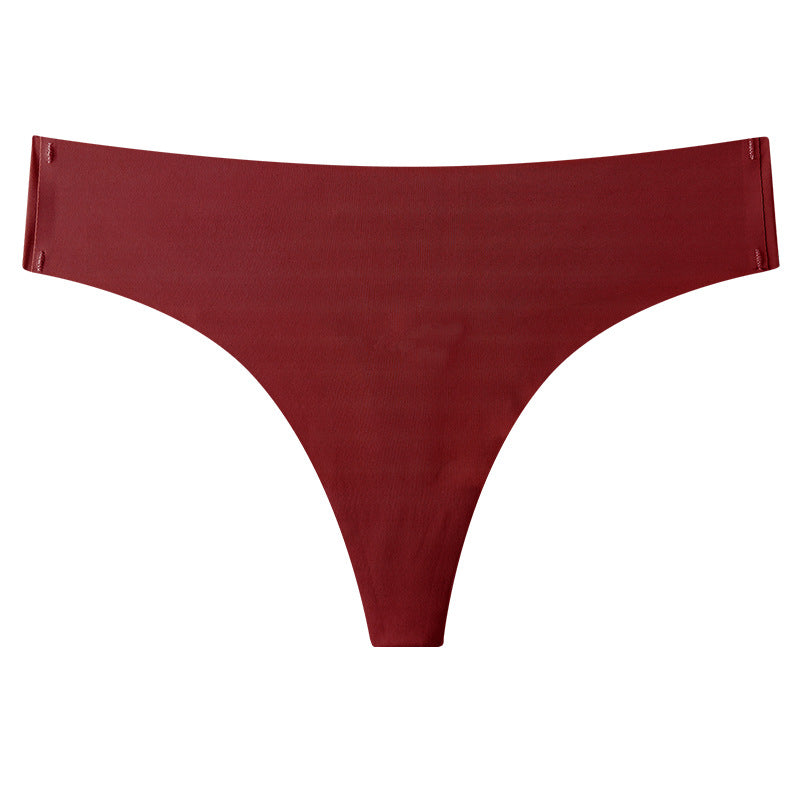 T-shaped Seamless Skin-friendly Bare-feel Sports Yoga Invisible Underwear