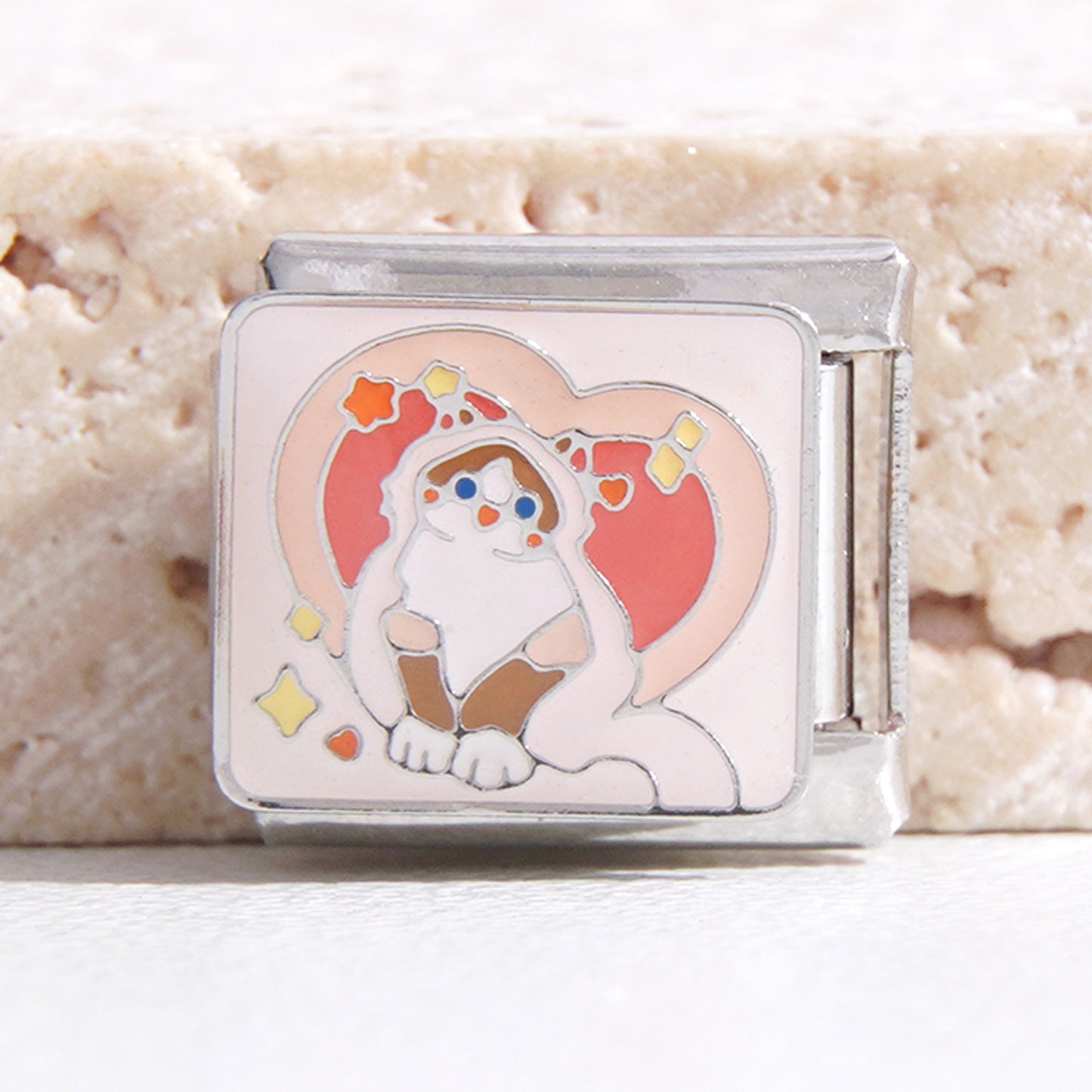 DIY Italian Modular Stitching Cartoon Stitching Bracelet
