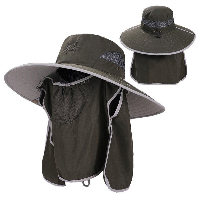 Summer outdoor quick-drying sun protection hat fishing cap