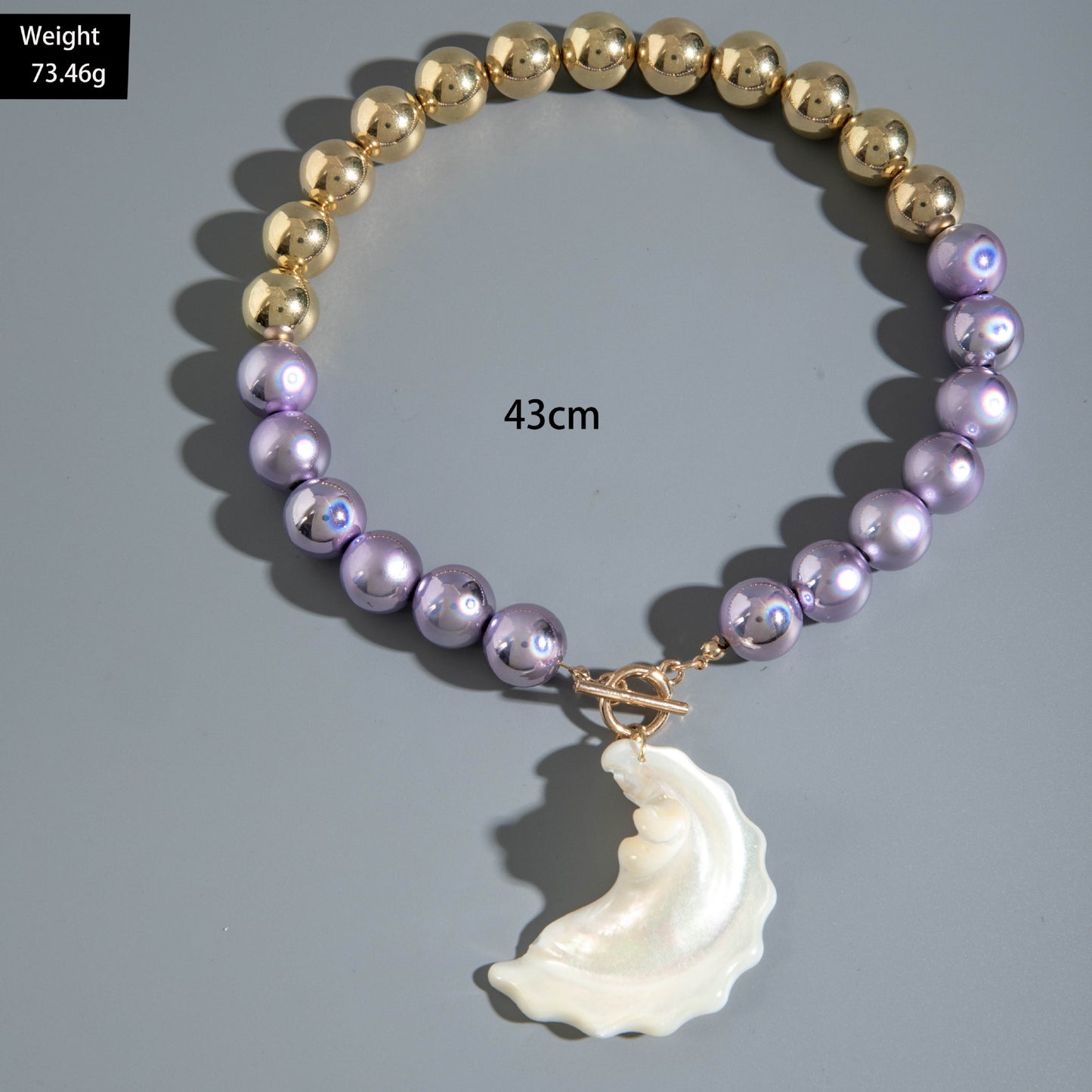 Exaggerated Acrylic Alloy Cherry Necklace
