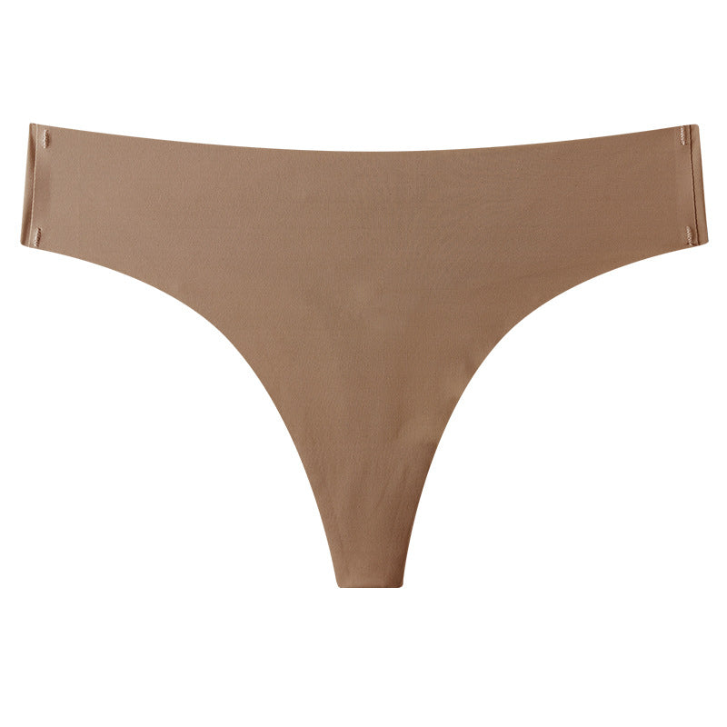 T-shaped Seamless Skin-friendly Bare-feel Sports Yoga Invisible Underwear