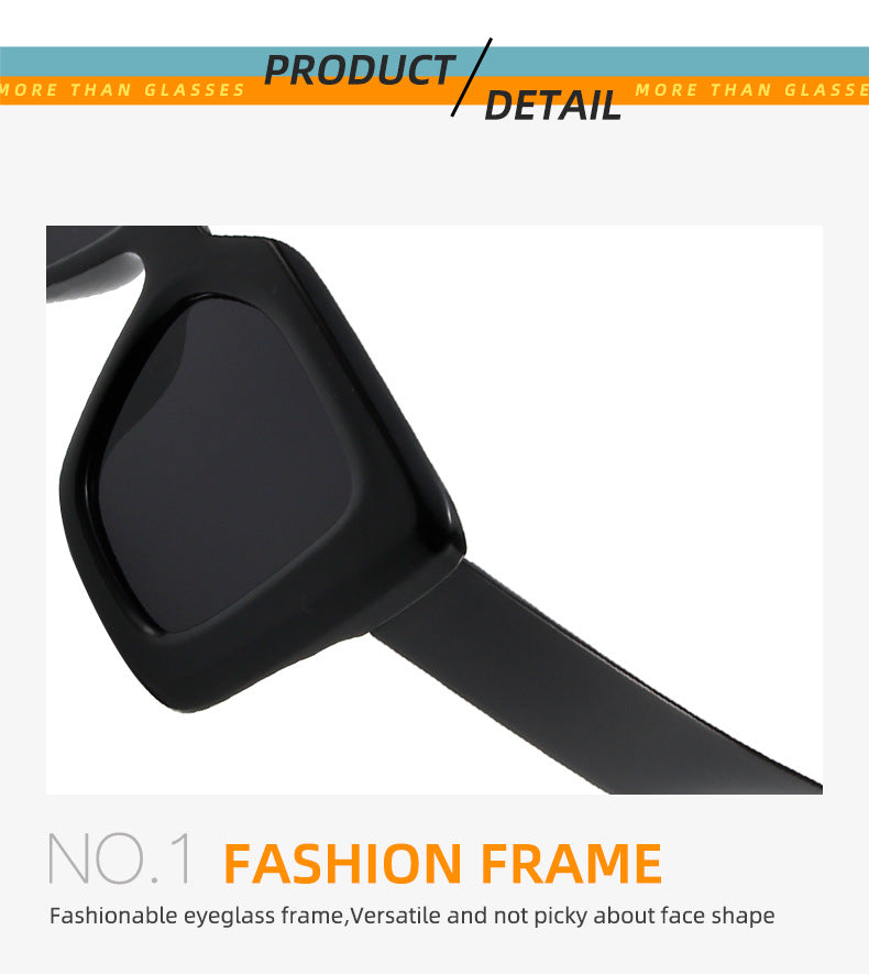 Spring Sunglasses Anti-UV Full Frame Sunglasses