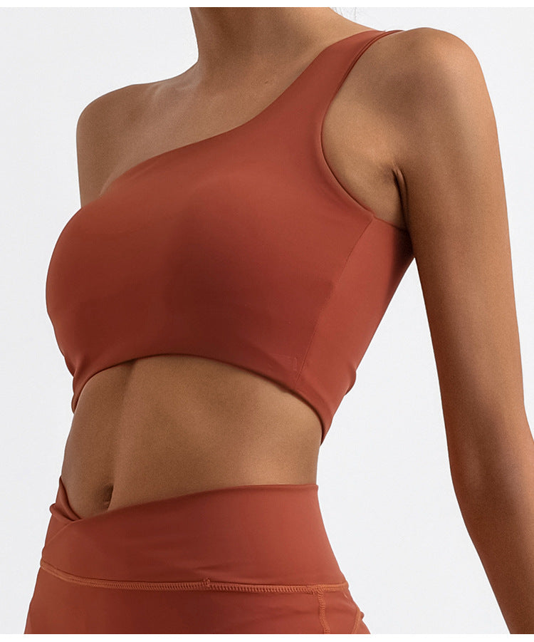 Outdoor One-Shoulder Lace-Up Quick-Dry Vest