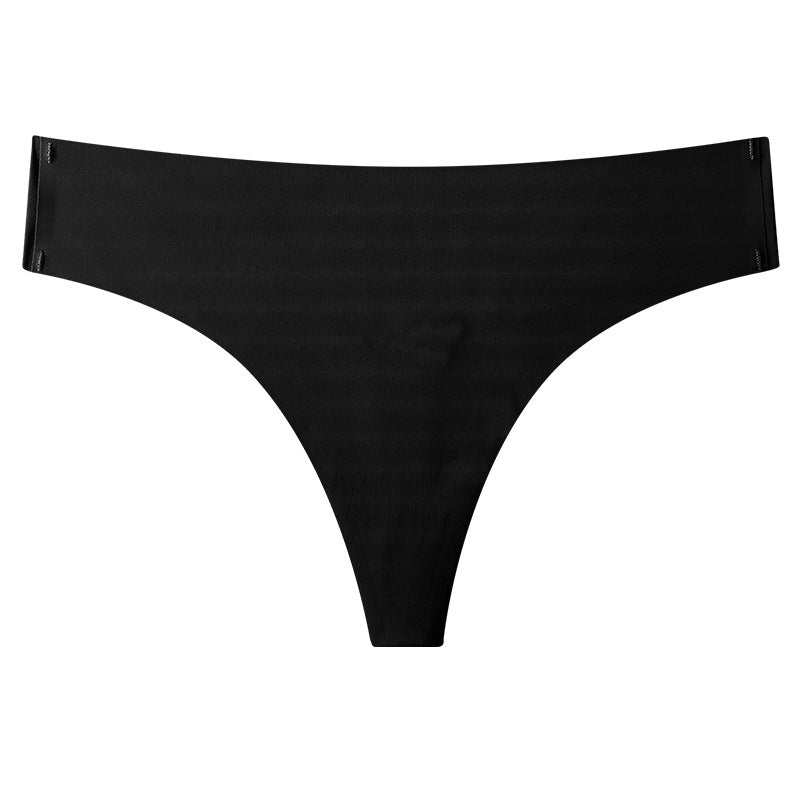 T-shaped Seamless Skin-friendly Bare-feel Sports Yoga Invisible Underwear
