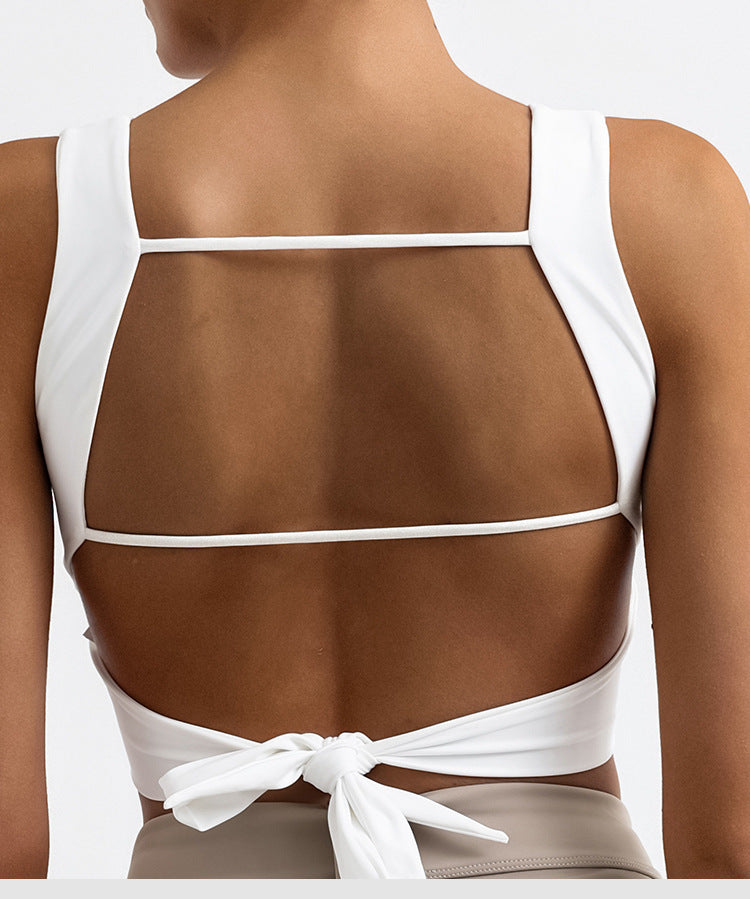 High Elasticity Quick-Dry Padded Bare-Feel Yoga Camisole