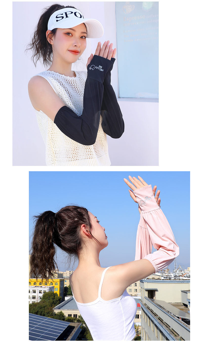 Loose Sun Protection Ice Silk Thin Sleeve Covers