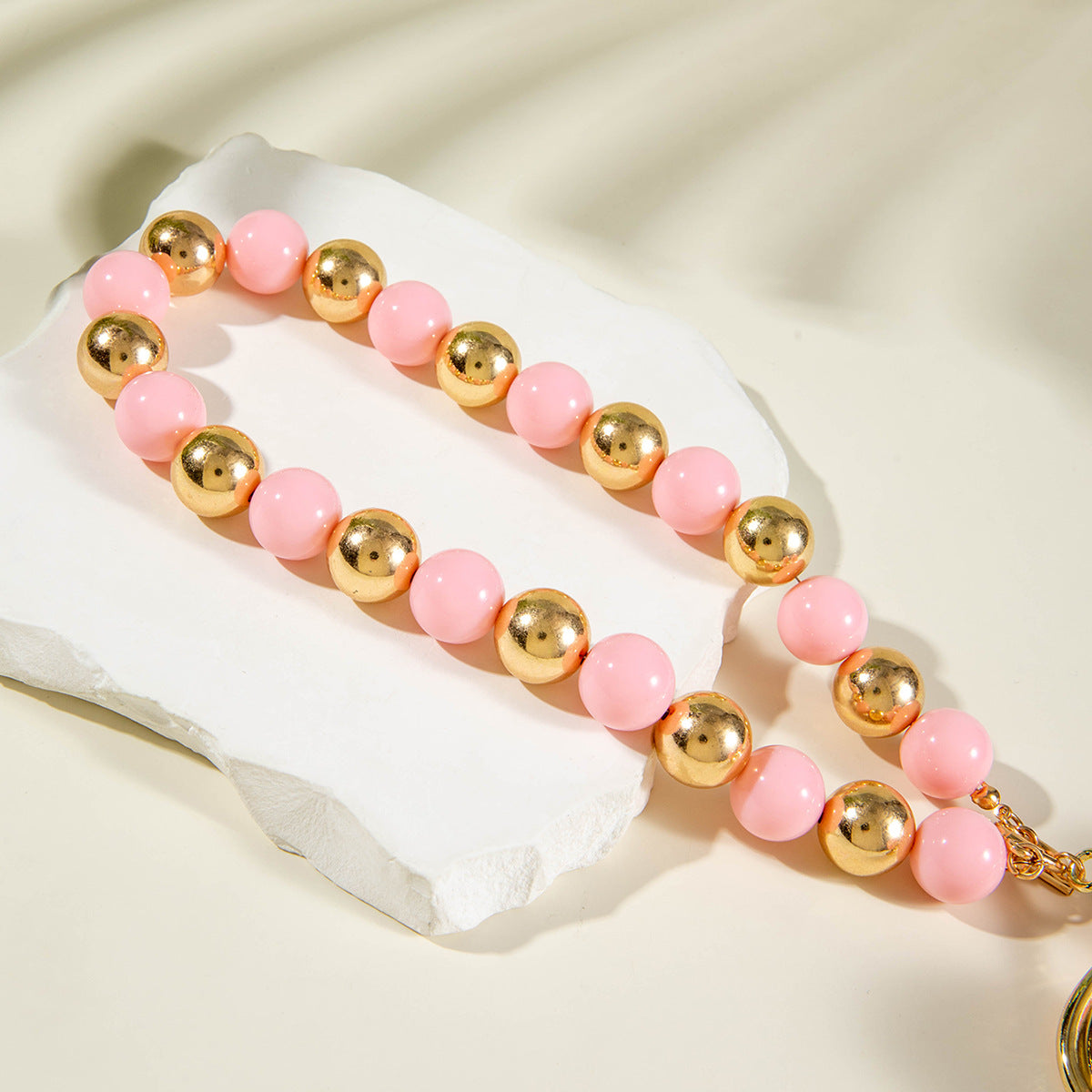 Exaggerated Acrylic Alloy Cherry Necklace