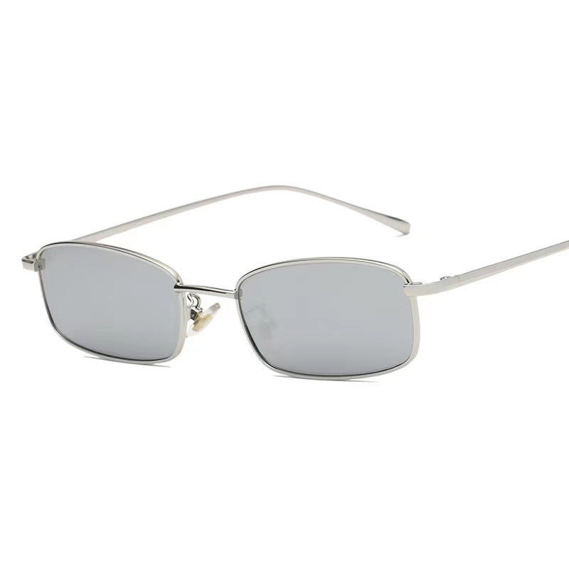 Small Square fashion Metal Sunglasses