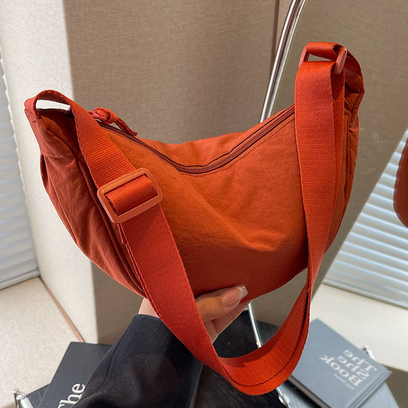Large Capacity Casual Unisex Nylon Shoulder Bag