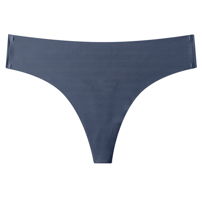 T-shaped Seamless Skin-friendly Bare-feel Sports Yoga Invisible Underwear