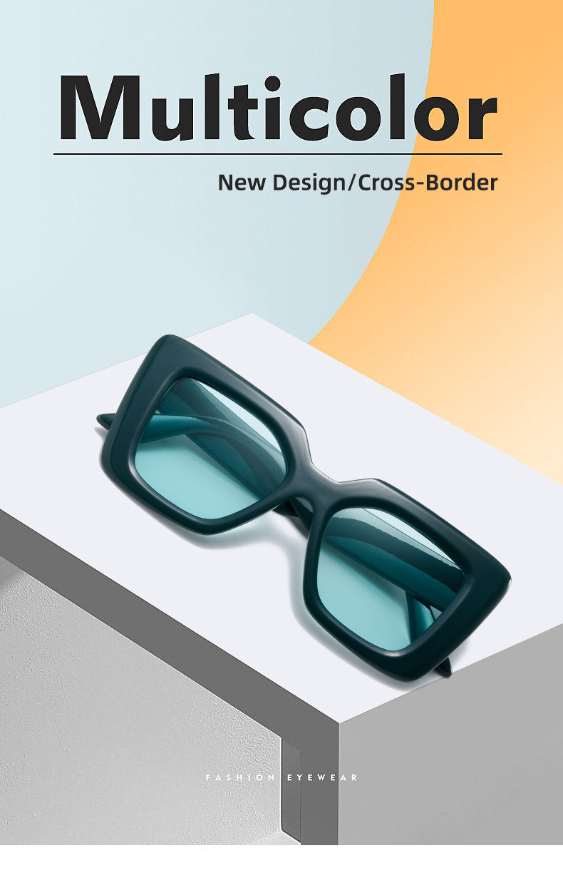 Spring Sunglasses Anti-UV Full Frame Sunglasses