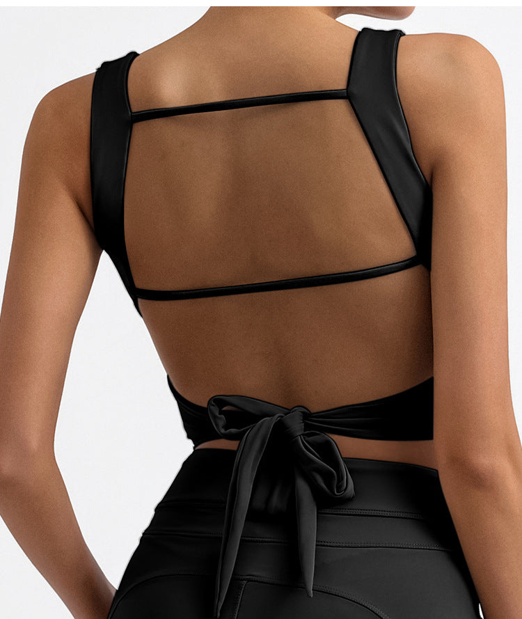 High Elasticity Quick-Dry Padded Bare-Feel Yoga Camisole