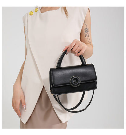One-Shoulder Simple Crossbody Portable Small Square Bag