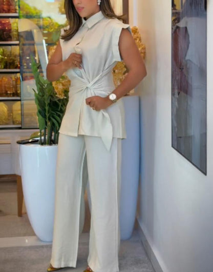 Spring Casual Shirt Suit Women's Clothing
