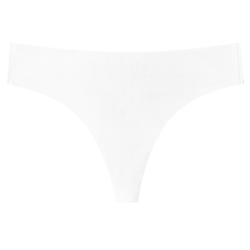 T-shaped Seamless Skin-friendly Bare-feel Sports Yoga Invisible Underwear