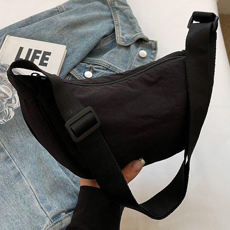 Large Capacity Casual Unisex Nylon Shoulder Bag