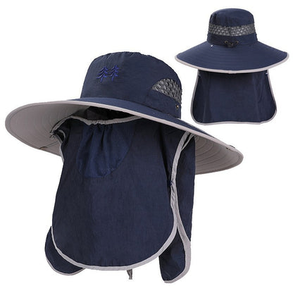 Summer outdoor quick-drying sun protection hat fishing cap