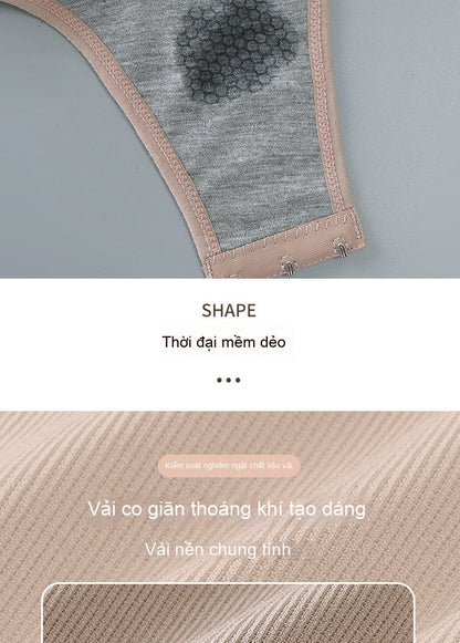 Seamless Triangle-breasted Open Sling Belly Shaper