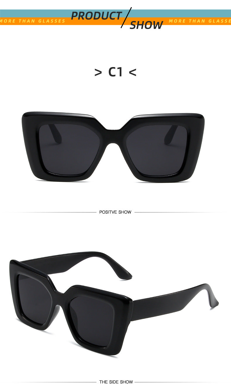 Spring Sunglasses Anti-UV Full Frame Sunglasses