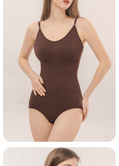 Seamless Triangle-breasted Open Sling Belly Shaper