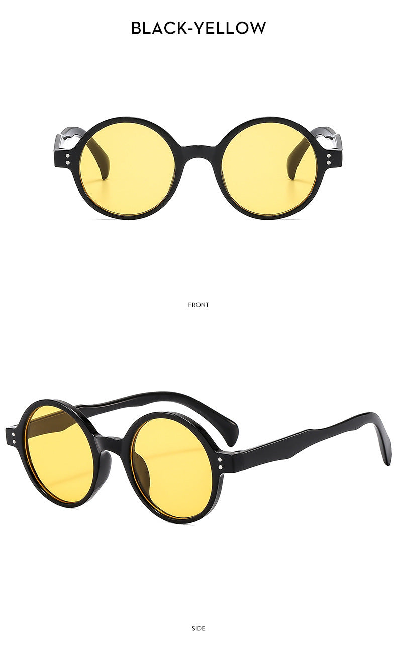 Retro Round Unisex Sunglasses