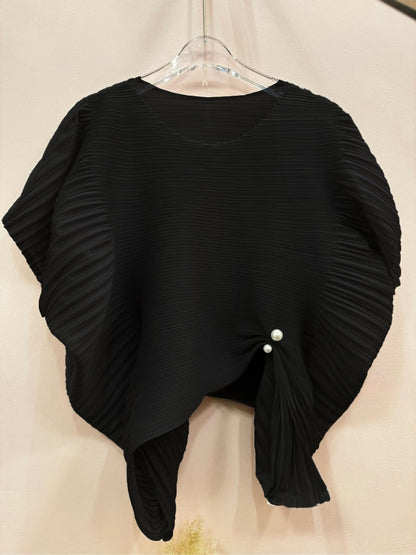 Pleated Series A-line Skirt High-end Feel Half Skirt
