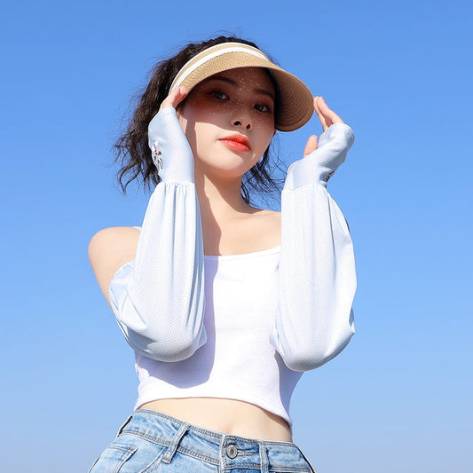 Loose Sun Protection Ice Silk Thin Sleeve Covers