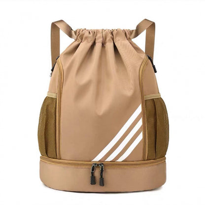 Drawstring Large Capacity Lightweight Dry-Wet Separation Swimming Travel Bag