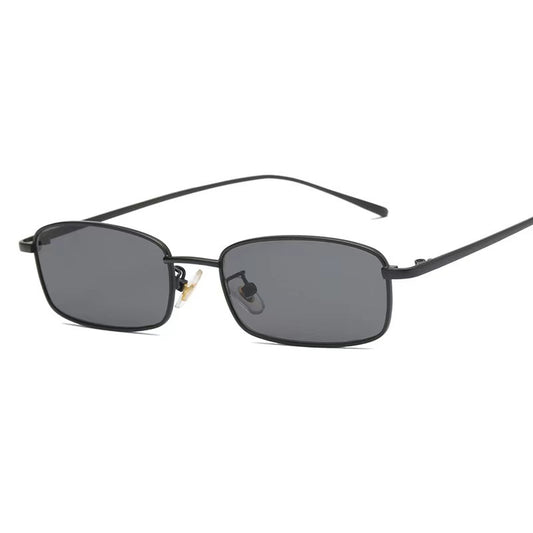 Small Square fashion Metal Sunglasses