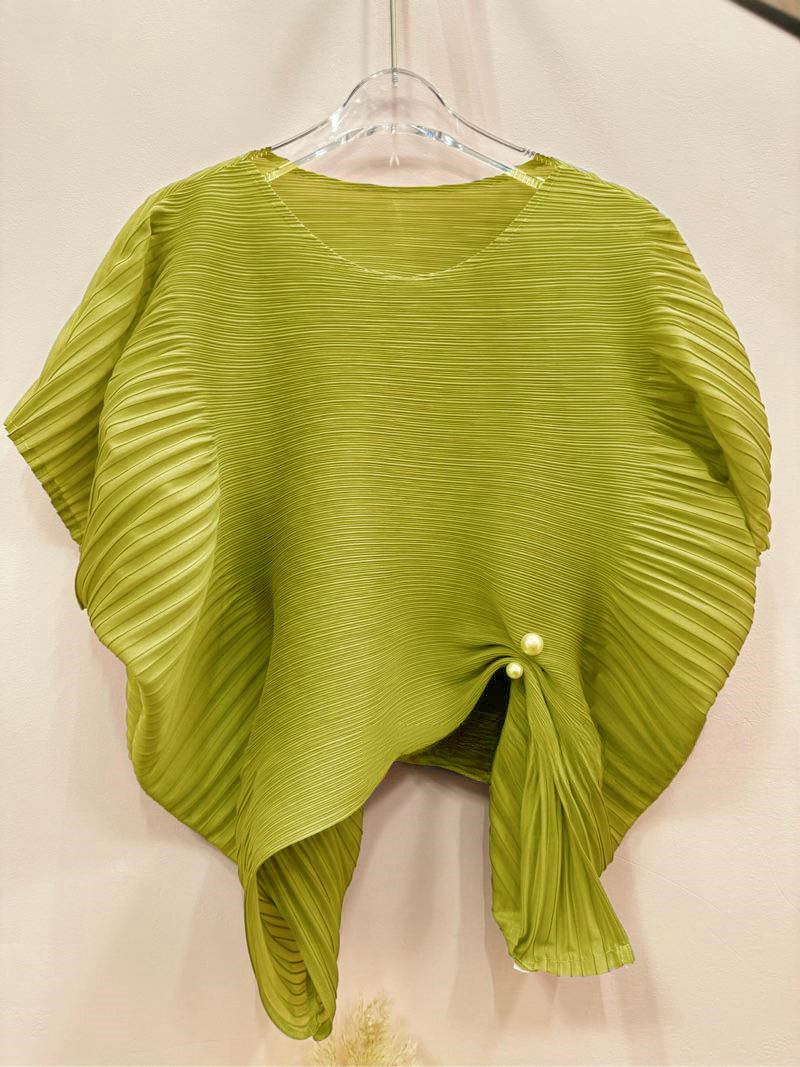 Pleated Series A-line Skirt High-end Feel Half Skirt