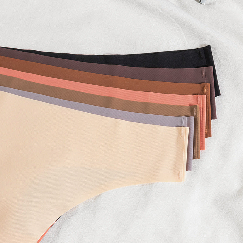 T-shaped Seamless Skin-friendly Bare-feel Sports Yoga Invisible Underwear