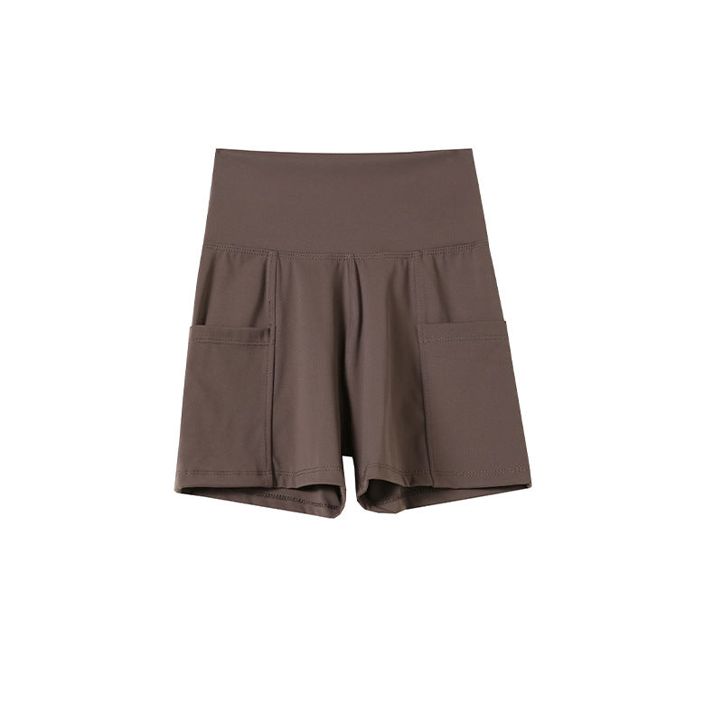 New Pocket Three-Quarter Thin Yoga Pants