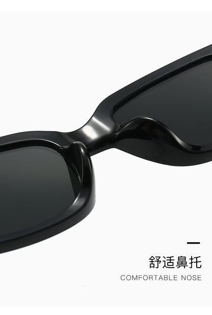 Vintage Square Frame Cat Eye Sunglasses