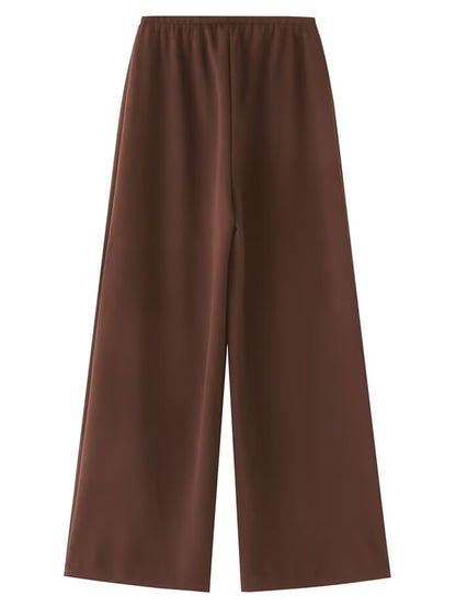 Two-piece Set Strapless Top and Pants Fashion Set