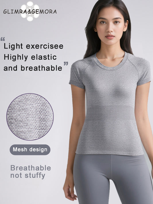 New sports short-sleeved quick-drying T-shirt