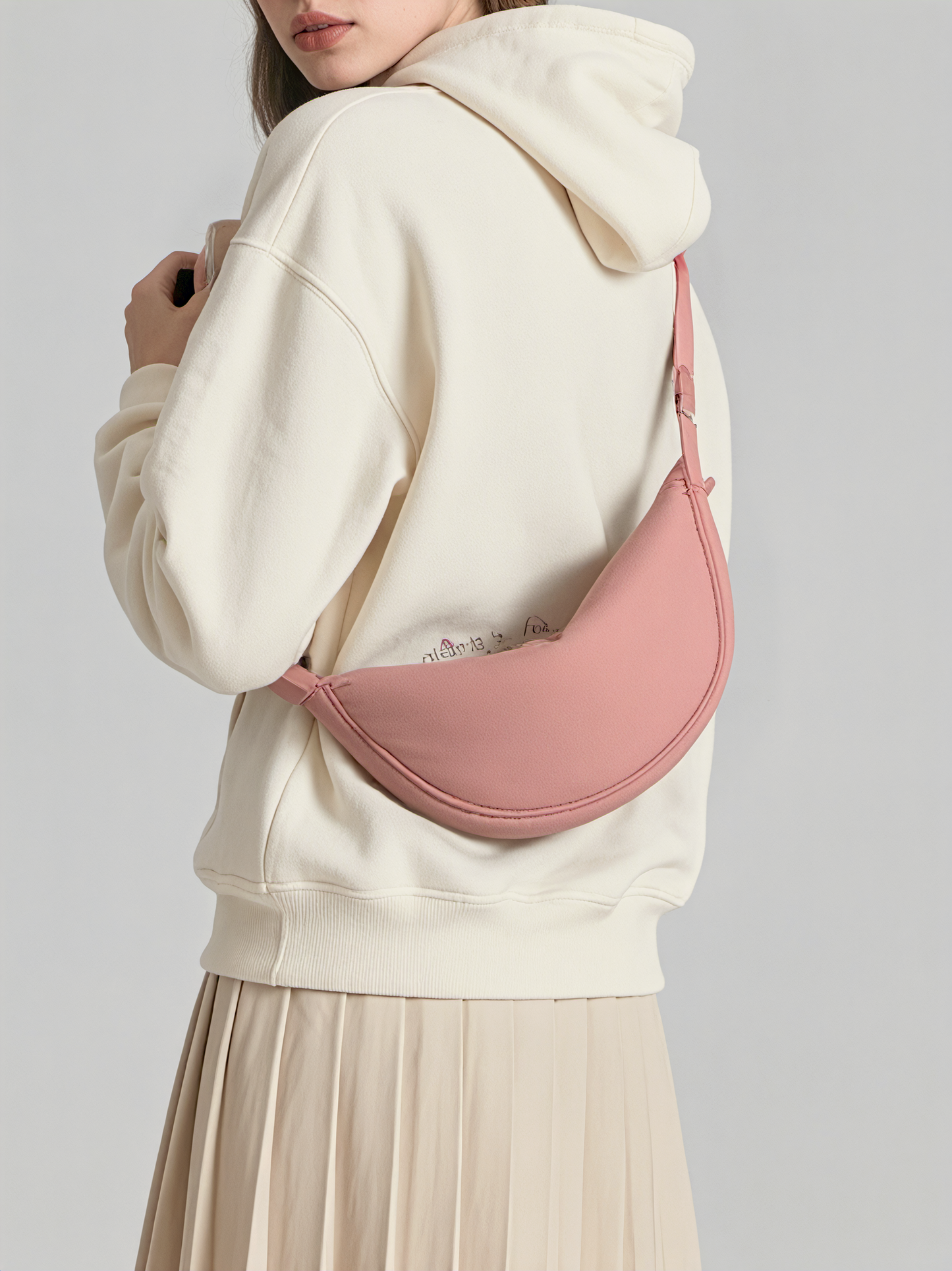 Large Capacity Casual Unisex Nylon Shoulder Bag