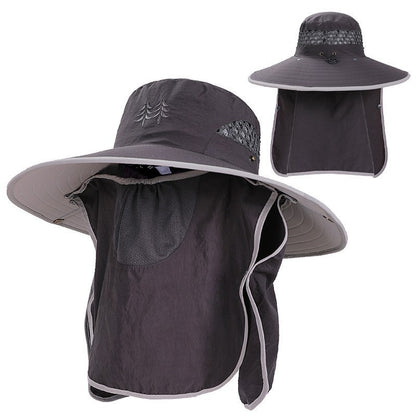 Summer outdoor quick-drying sun protection hat fishing cap