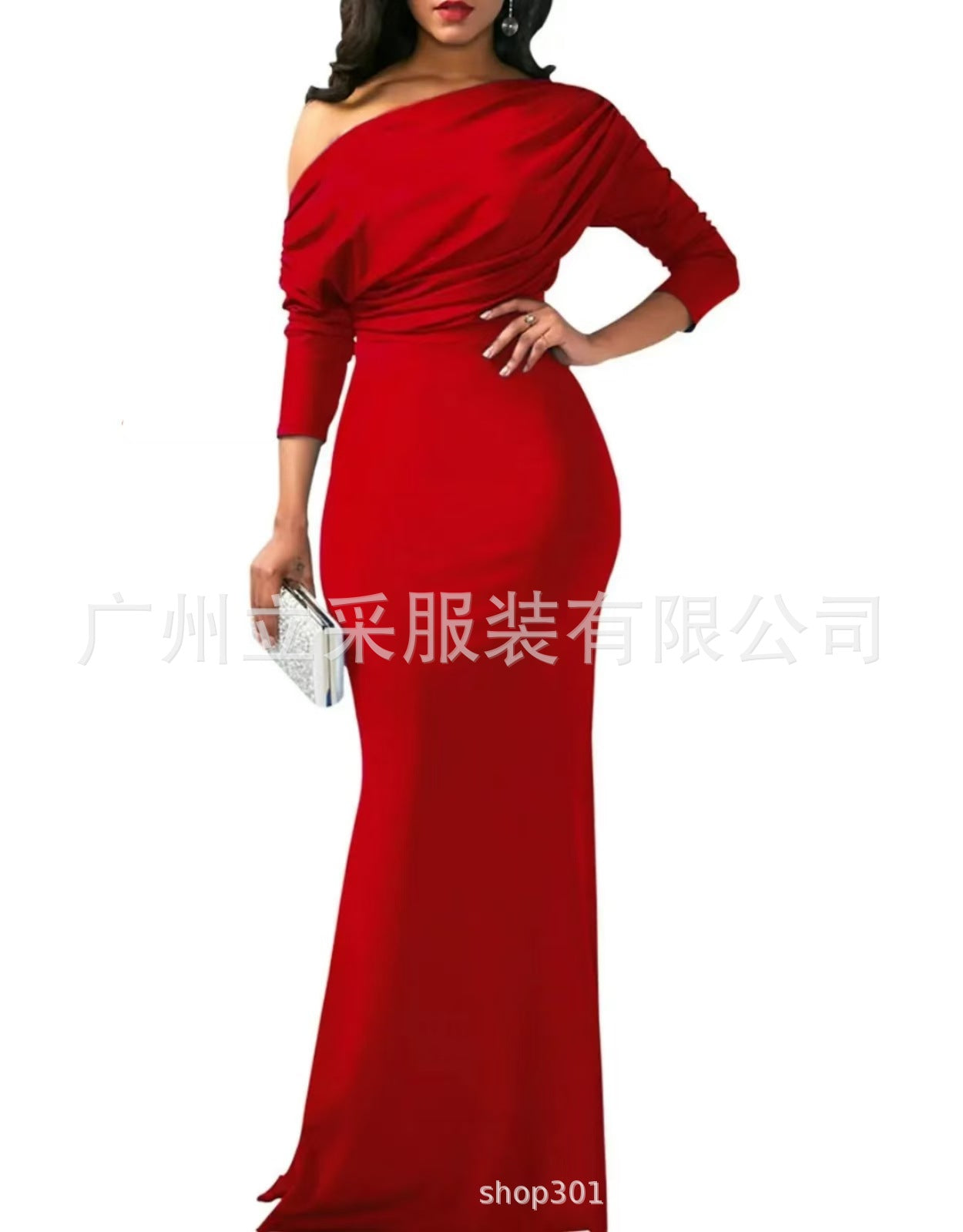 Spring Elegant Sleeveless Off-Shoulder Tight Long Dress