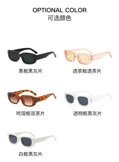 Vintage Square Frame Cat Eye Sunglasses