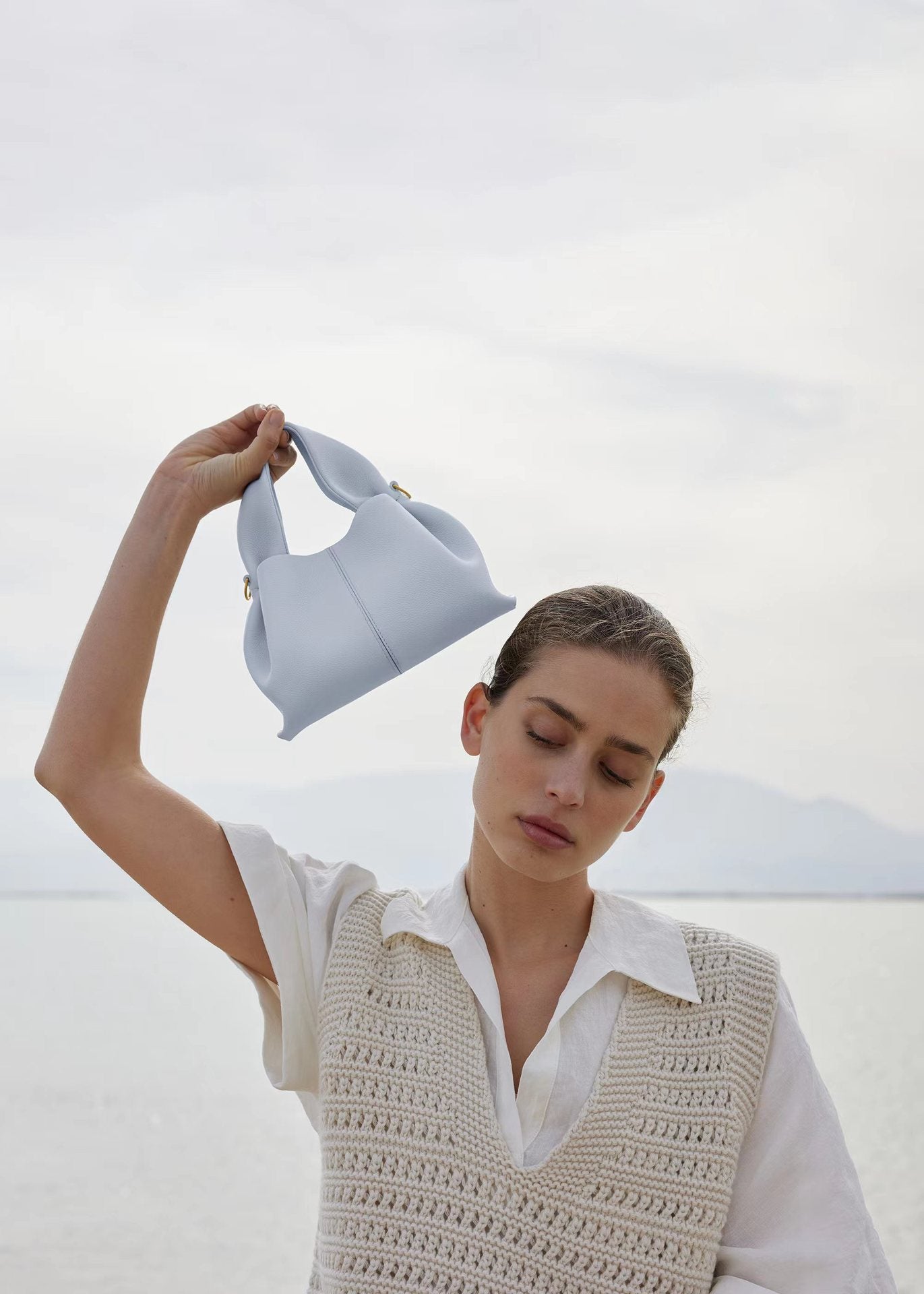 Cloud Dumpling Bag French Style Single Shoulder Crossbody Bag
