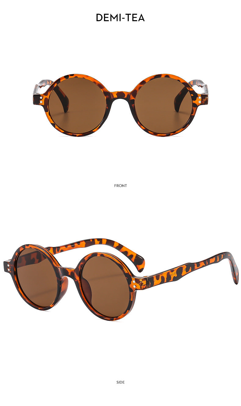 Retro Round Unisex Sunglasses