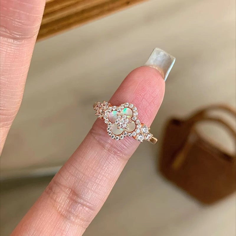 Pink Fritillary Flower Ring