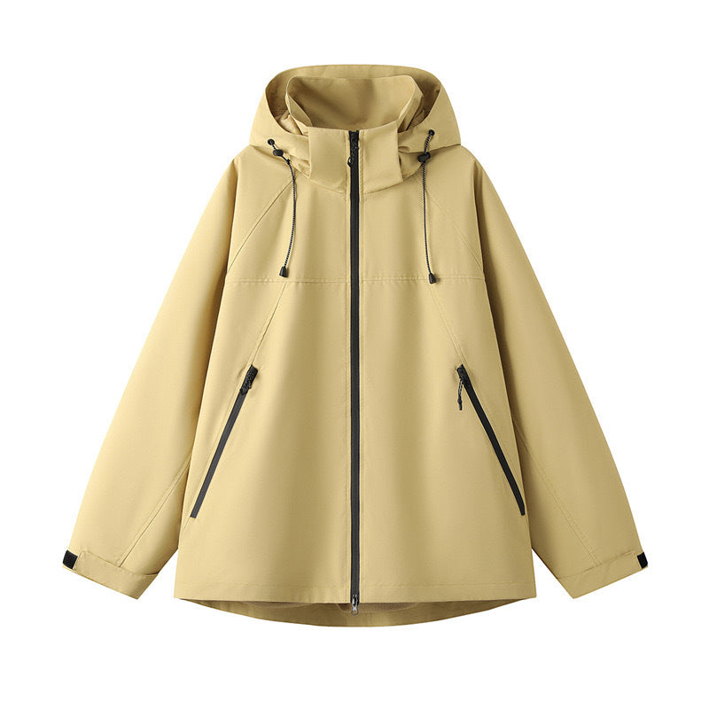 3-in-1 Waterproof Windproof Jacket Fleece Lined Outdoor Couple Hiking Jacket