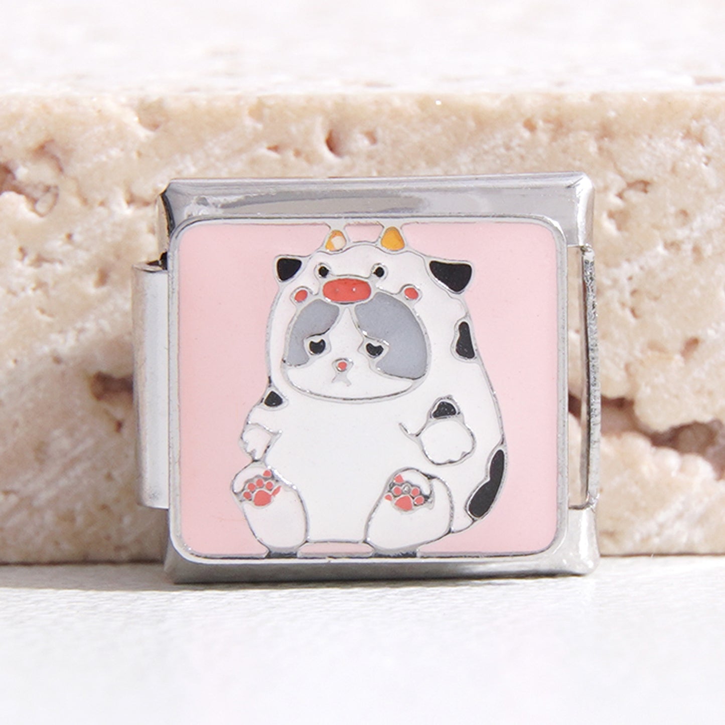 DIY Italian Modular Stitching Cartoon Stitching Bracelet