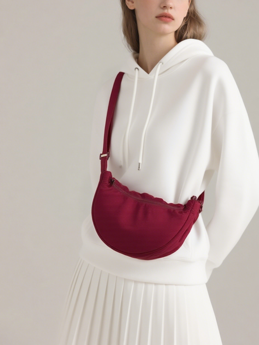 Large Capacity Casual Unisex Nylon Shoulder Bag