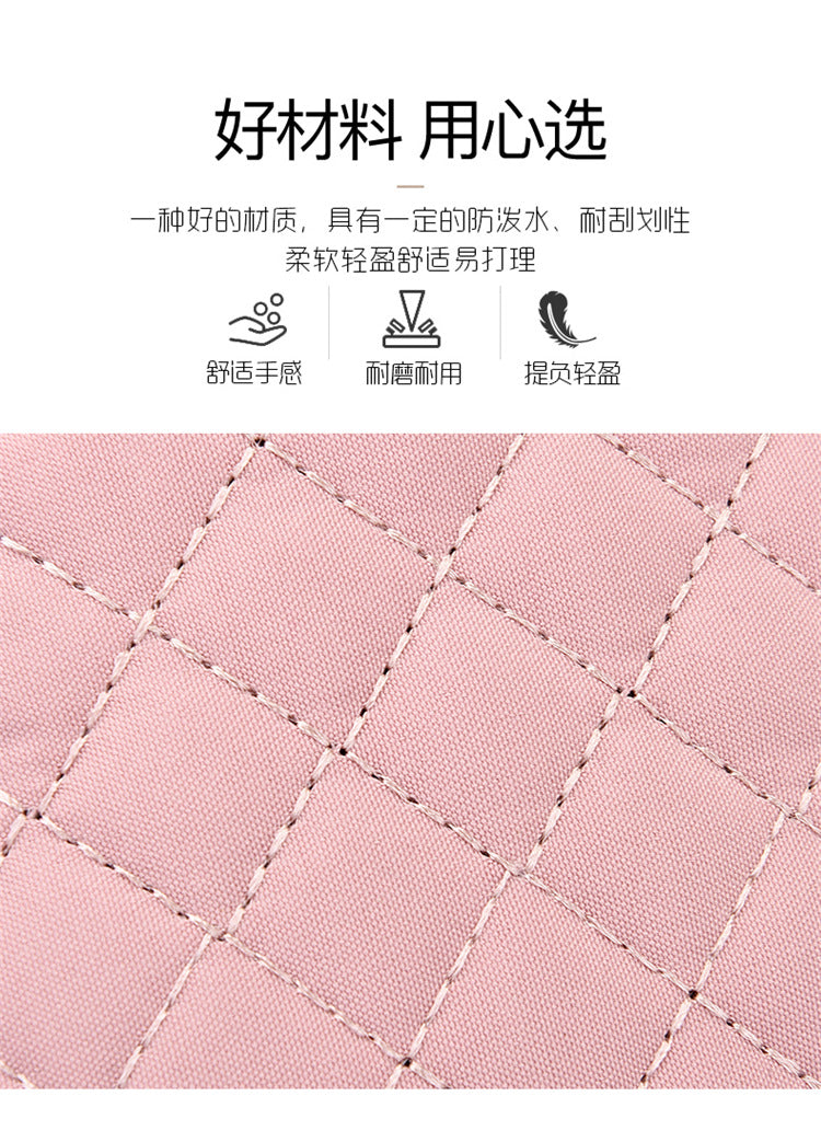 Simple Women's Multi-layer Embroidery Large Capacity Outdoor Casual Crossbody Bag