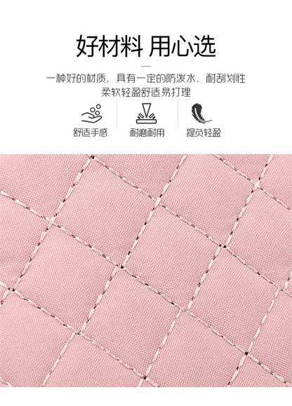 Simple Women's Multi-layer Embroidery Large Capacity Outdoor Casual Crossbody Bag