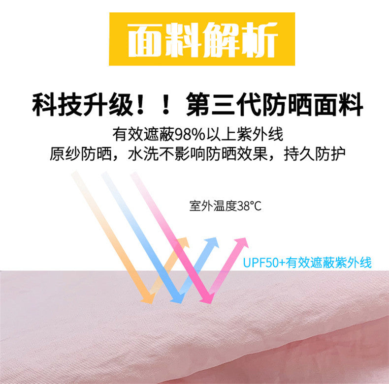 Sunshade Mask Outdoor UV Protection Integrated Sun Hat