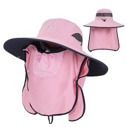 Summer outdoor quick-drying sun protection hat fishing cap